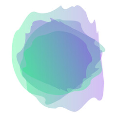 Gradient energy and vibrant shapes.