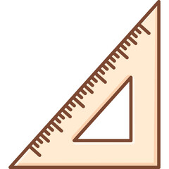 Triangle Ruler Icon