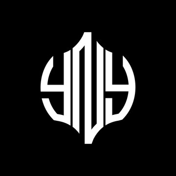 YNY letter logo. YNY best black background vector image. YNY Monogram logo design for entrepreneur and business.
