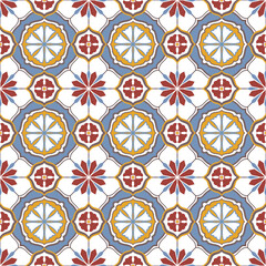 Seamless pattern decorative, flower pattern in vintage mandala style for tattoos, fabrics or decorations and more	