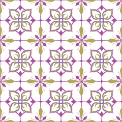 Seamless pattern decorative, flower pattern in vintage mandala style for tattoos, fabrics or decorations and more	