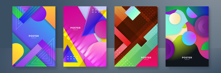 Abstract gradient geometric cover designs