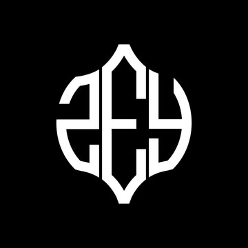 ZEY letter logo. ZEY best black background vector image. ZEY Monogram logo design for entrepreneur and business.
