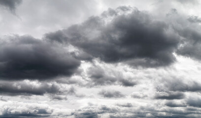 Obraz premium Clouds in the sky.