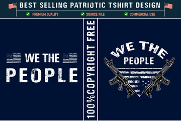  New We the people usa patriotic t-shirt design