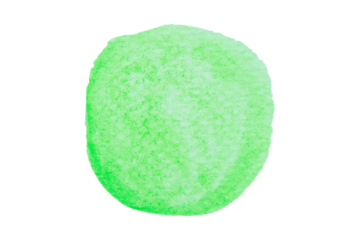 Watercolor green spots
