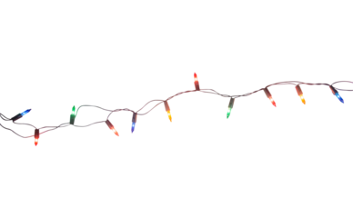 String of christmas lights