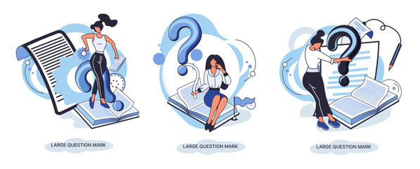 Ladge question mark metaphor. Problem and solution concept, question mark. Ask questions and receive answers. Online support center. Solving complex issues, why sign forum. FAQ frequently asked help