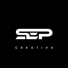 SEP Letter Initial Logo Design Template Vector Illustration