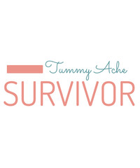 tummy ache survivor svg, tummy ache survivor png, Tummy Ache Survivor Retro Vintage png, Tummy Ache Survivor rainbow svg, Tummy Ache flag