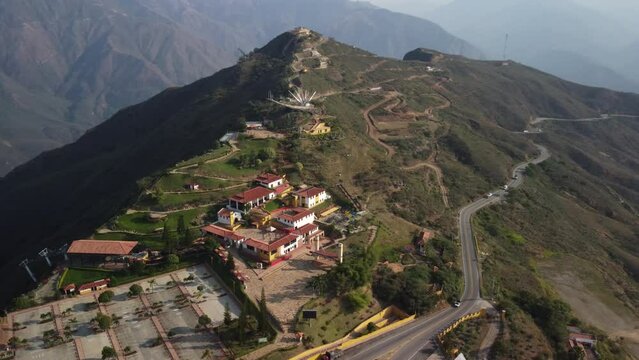 Aerial view of Chicamocha National Park