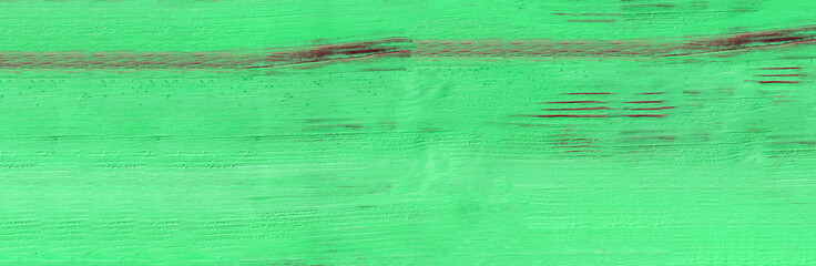 Vintage green wood background texture. Old painted wood. Green abstract background, banner
