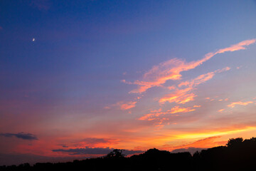 Fototapeta premium Horizon Fire