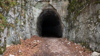 Tunnel in the moutain