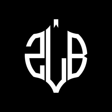 ZLB letter logo. ZLB best black background vector image. ZLB Monogram logo design for entrepreneur and business.
