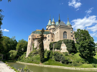 Fototapeta na wymiar beckov castle spa in slovakia