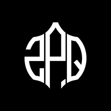 ZPQ letter logo. ZPQ best black background vector image. ZPQ Monogram logo design for entrepreneur and business.
