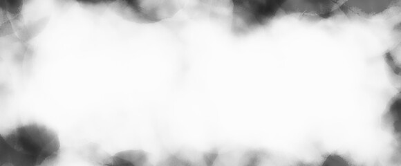 抽象的　水墨画　フレーム