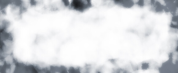 抽象的　水墨画　フレーム