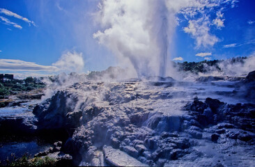 Fototapeta premium Pohutu Geyser