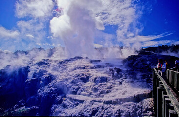 Fototapeta premium Pohutu Geyser