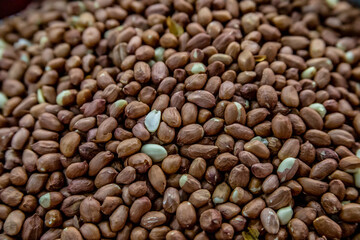 Grains, fruits and vegetables from marketplaces in Colombia