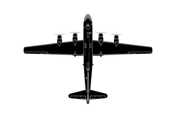 Bombardero pesado estratégico cuatrimotor