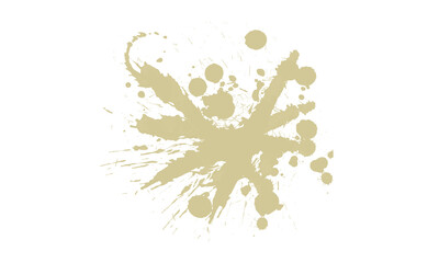 cream brush abstract