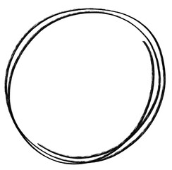 Hand Drawn Circle.