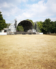 Fototapeta premium concert area in the park