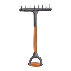 Watercolor Harrow, Hand painted farm clipart.