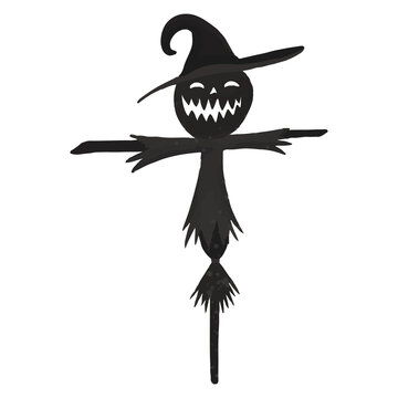 recommend clip art: Hand Drawn Halloween Scarecrow.
