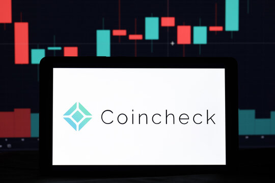 Coincheck editorial. Illustrative photo for news about Coincheck - a cryptocurrency exchange