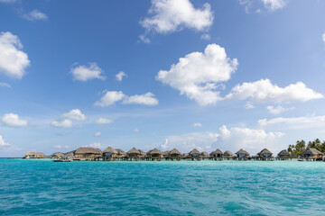 Fototapeta premium Faré sur pilotis