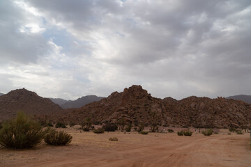 Fototapeta premium Landscape of Tafraoute, Morocco