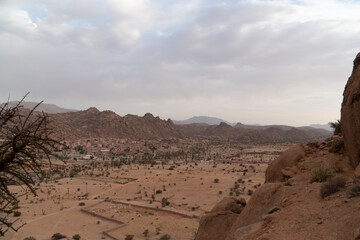 Landscape of Tafraoute, Morocco