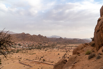 Landscape of Tafraoute, Morocco