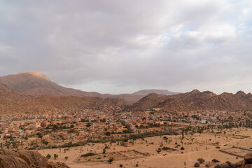 Landscape of Tafraoute, Morocco