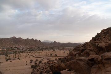 Landscape of Tafraoute, Morocco
