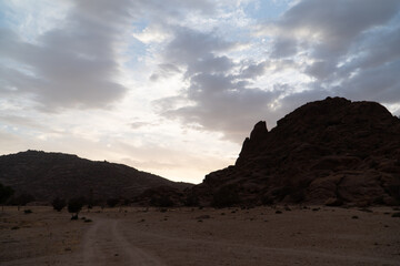 Landscape of Tafraoute, Morocco