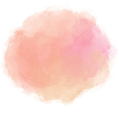 Fototapeta premium pink watercolor stain paint