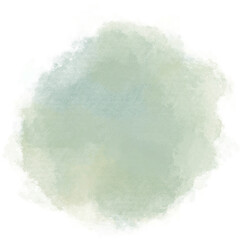 grren watercolor stain paint