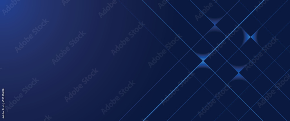 Aufkleber Blue abstract background with lines