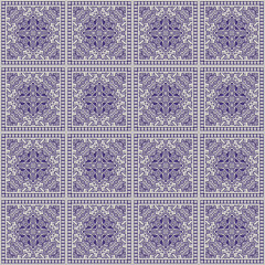 Tile glaze mosaic seamless- 3d illustration decor wall