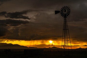 Monsoon sunset in Arizona