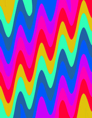 Abstract colorful background with stripes