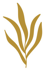 Obraz premium pastel tropical palm leaves