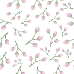 pattern flowers floral vector textile