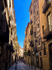 Fototapeta premium Barcelona street 