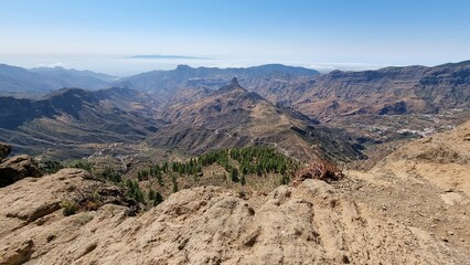 landscape with mountains